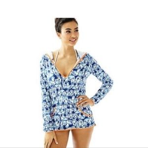 Lilly Pulitzer UPF 50+ Luxletic Popover Gabi Top